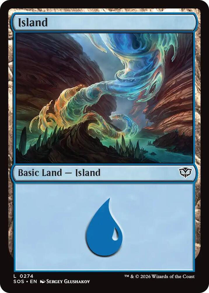 Island 274 (Secrets of Strixhaven) 