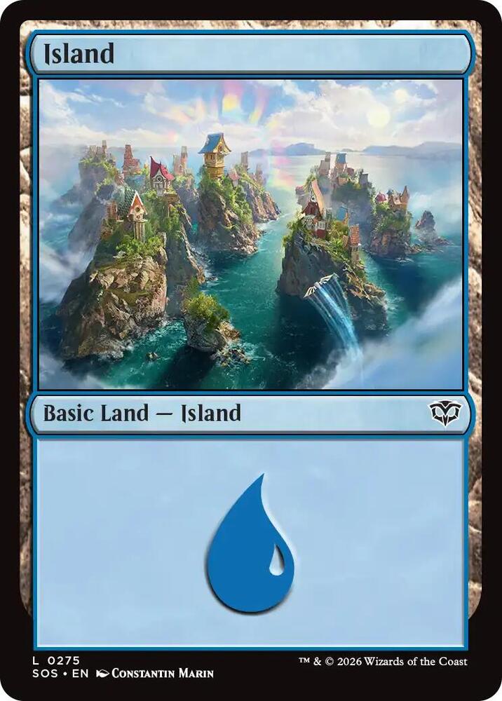 Island 275 (Secrets of Strixhaven) 