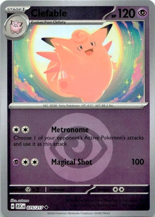 Clefable 075/217 (ME: Ascended Heroes)  - Energy Holofoil