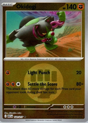 Okidogi 122/217 (ME: Ascended Heroes)  - Energy Holofoil