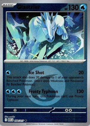 Glastrier 054/217 (ME: Ascended Heroes)  - Energy Holofoil