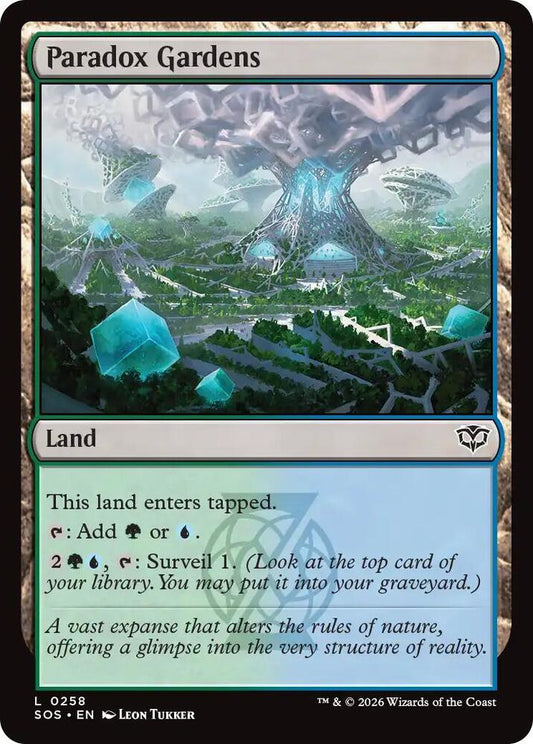 Paradox Gardens 258 (Secrets of Strixhaven)  - Foil