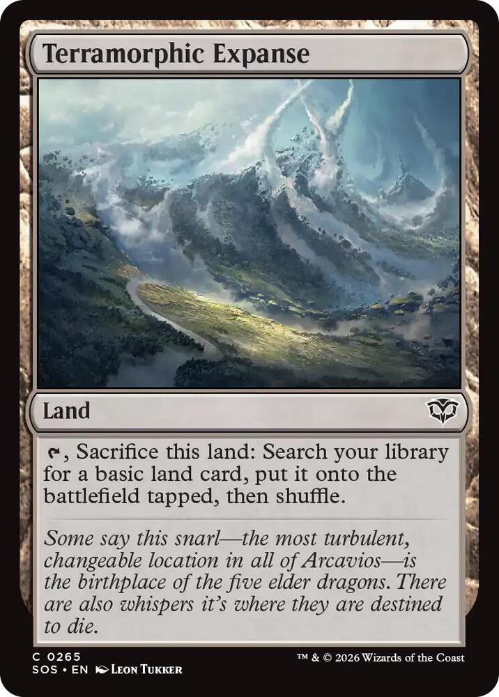 Terramorphic Expanse 265 (Secrets of Strixhaven) 