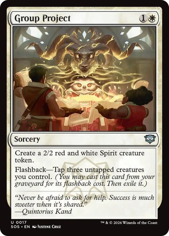 Group Project 17 (Secrets of Strixhaven) 