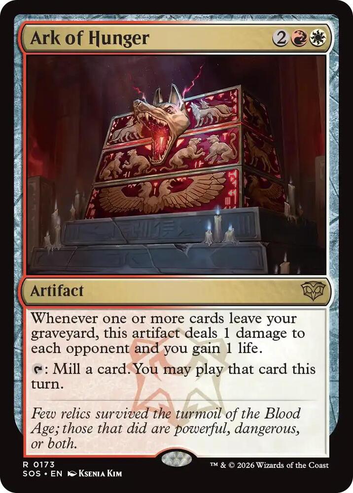 Ark of Hunger 173 (Secrets of Strixhaven)  - Foil