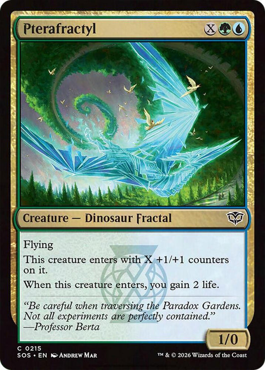 Pterafractyl 215 (Secrets of Strixhaven)  - Foil
