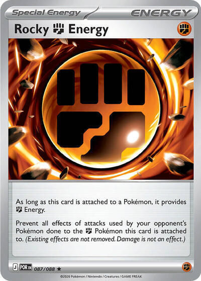 Rocky Fighting Energy 087/088 (Deck Exclusives) 