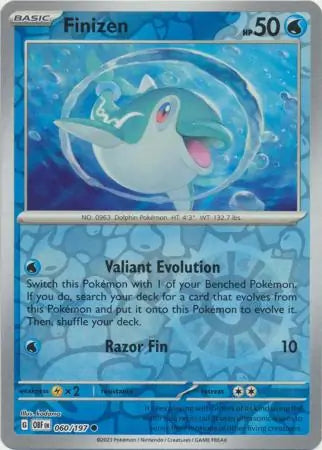 Finizen 060/197 (SV03: Obsidian Flames)  - Reverse Holofoil