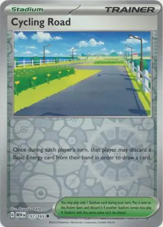 Cycling Road 157/165 (SV: Scarlet & Violet 151)  - Reverse Holofoil