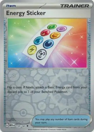 Energy Sticker 159/165 (SV: Scarlet & Violet 151)  - Reverse Holofoil