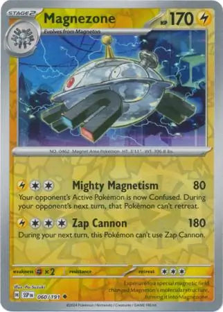 Magnezone 060/191 (SV08: Surging Sparks)  - Reverse Holofoil