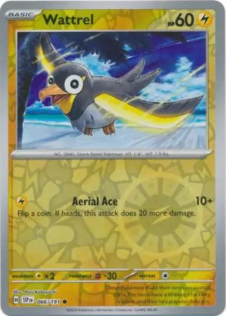 Wattrel 066/191 (SV08: Surging Sparks)  - Reverse Holofoil