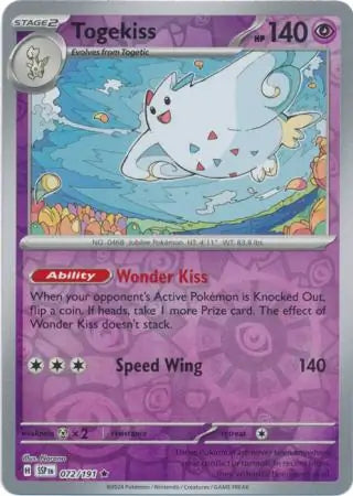 Togekiss 072/191 (SV08: Surging Sparks)  - Reverse Holofoil