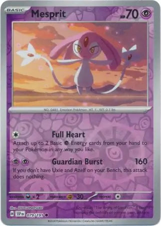 Mesprit 079/191 (SV08: Surging Sparks)  - Reverse Holofoil