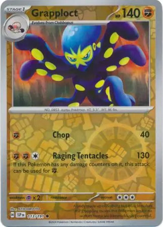 Grapploct 113/191 (SV08: Surging Sparks)  - Reverse Holofoil