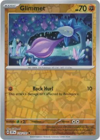 Glimmet 114/191 (SV08: Surging Sparks)  - Reverse Holofoil