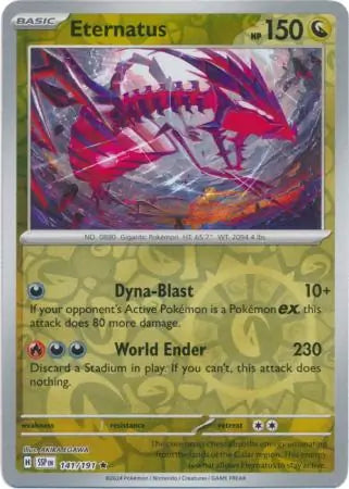 Eternatus 141/191 (SV08: Surging Sparks)  - Reverse Holofoil