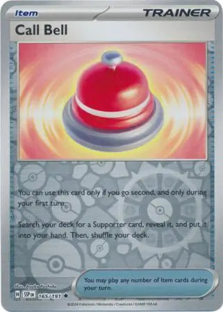 Call Bell 165/191 (SV08: Surging Sparks)  - Reverse Holofoil