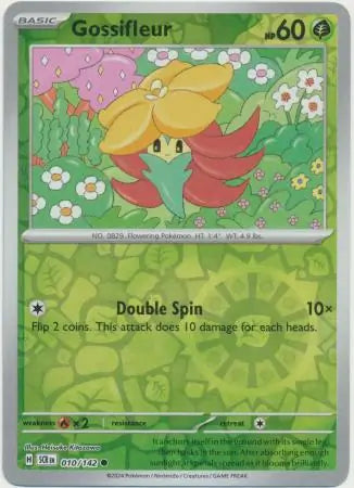 Gossifleur 010/142 (SV07: Stellar Crown)  - Reverse Holofoil