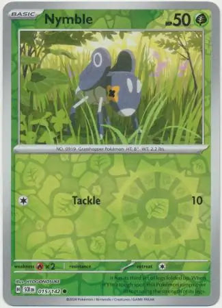 Nymble 015/142 (SV07: Stellar Crown)  - Reverse Holofoil