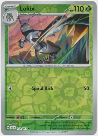 Lokix 016/142 (SV07: Stellar Crown)  - Reverse Holofoil