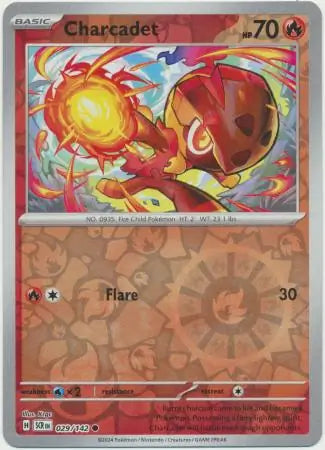 Charcadet 029/142 (SV07: Stellar Crown)  - Reverse Holofoil