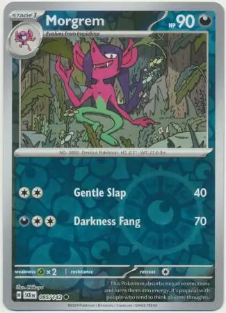 Morgrem 095/142 (SV07: Stellar Crown)  - Reverse Holofoil