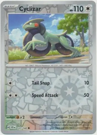 Cyclizar 127/142 (SV07: Stellar Crown)  - Reverse Holofoil
