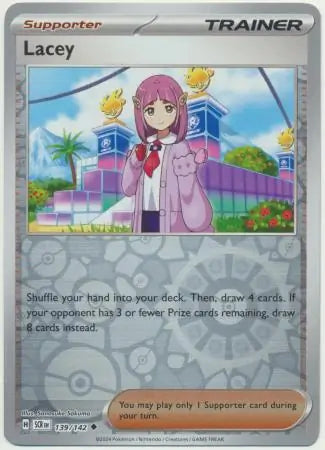 Lacey 139/142 (SV07: Stellar Crown)  - Reverse Holofoil