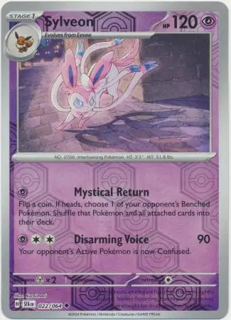 Sylveon 022/064 (SV: Shrouded Fable)  - Reverse Holofoil