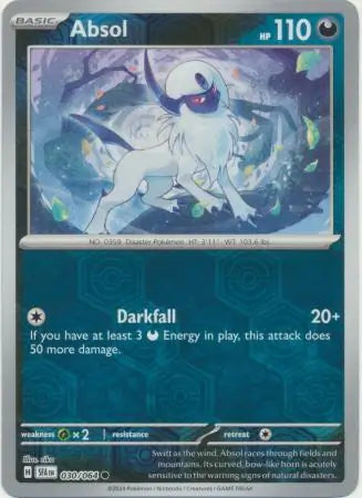 Absol 030/064 (SV: Shrouded Fable)  - Reverse Holofoil