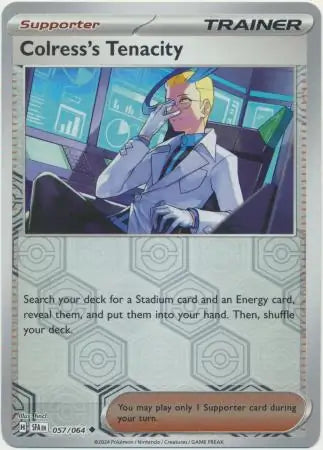 Colresss Tenacity 057 064 057/064 (SV: Shrouded Fable)  - Reverse Holofoil