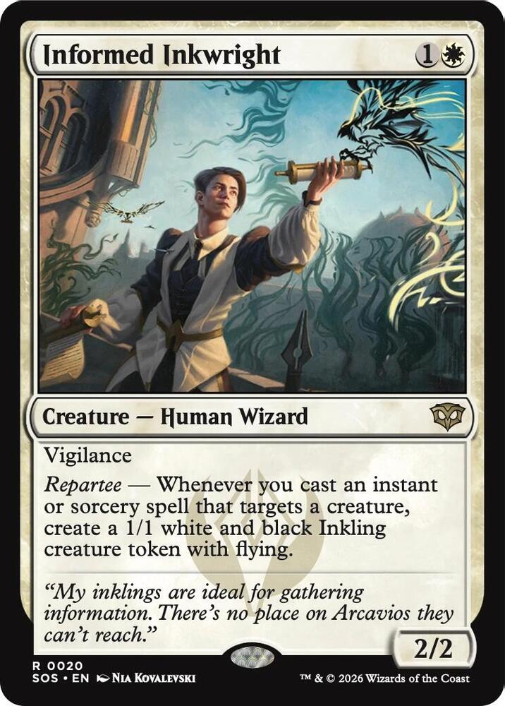 Informed Inkwright 20 (Secrets of Strixhaven) 
