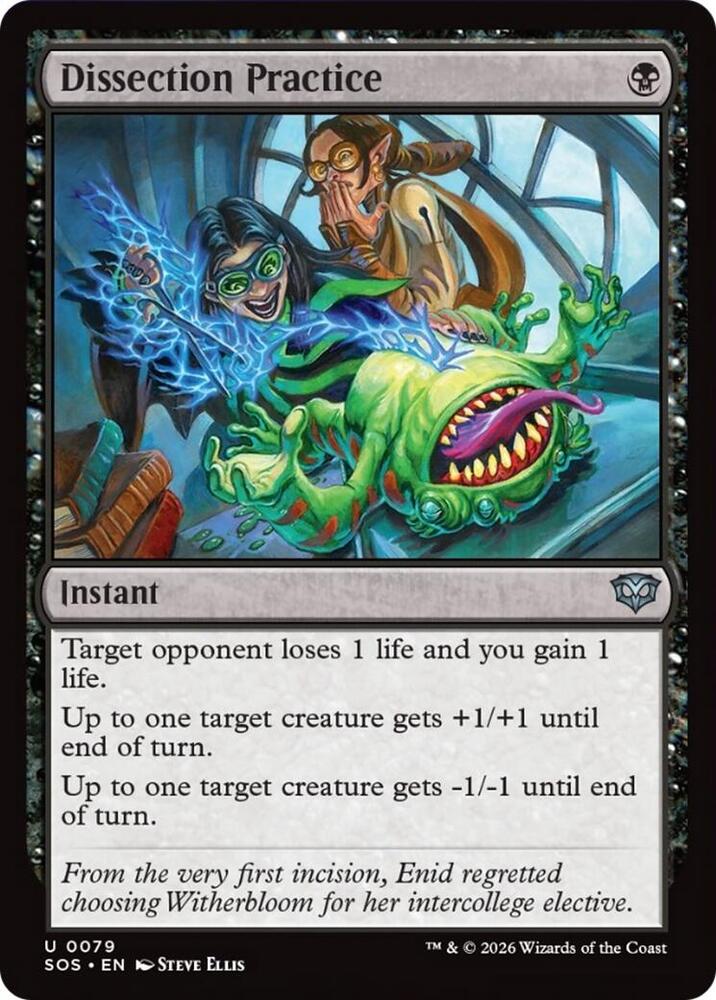 Dissection Practice 79 (Secrets of Strixhaven)  - Foil