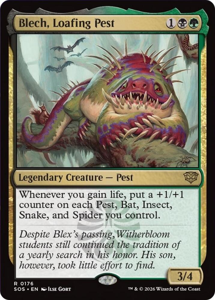 Blech, Loafing Pest 176 (Secrets of Strixhaven) 