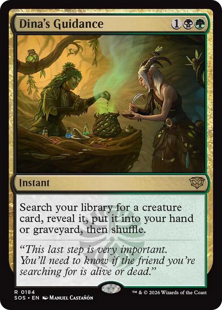 Dinas Guidance 184 (Secrets of Strixhaven)  - Foil