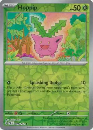 Hoppip 001/193 (SV02: Paldea Evolved)  - Reverse Holofoil