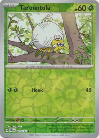Tarountula 017/193 (SV02: Paldea Evolved)  - Reverse Holofoil