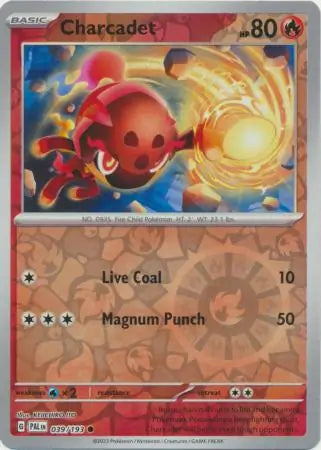 Charcadet 039/193 (SV02: Paldea Evolved)  - Reverse Holofoil