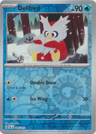 Delibird 046/193 (SV02: Paldea Evolved)  - Reverse Holofoil