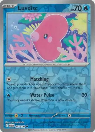 Luvdisc 047/193 (SV02: Paldea Evolved)  - Reverse Holofoil