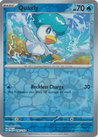 Quaxly 050/193 (SV02: Paldea Evolved)  - Reverse Holofoil