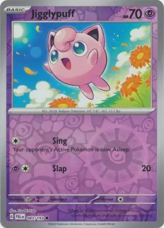 Jigglypuff 083/193 (SV02: Paldea Evolved)  - Reverse Holofoil