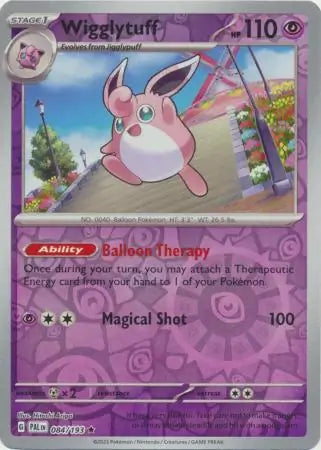 Wigglytuff 084/193 (SV02: Paldea Evolved)  - Reverse Holofoil