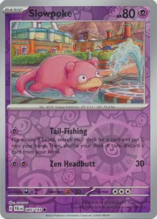 Slowpoke 085/193 (SV02: Paldea Evolved)  - Reverse Holofoil