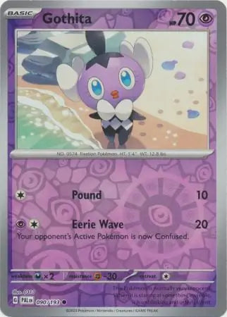 Gothita 090/193 (SV02: Paldea Evolved)  - Reverse Holofoil