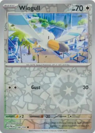 Wingull 158/193 (SV02: Paldea Evolved)  - Reverse Holofoil