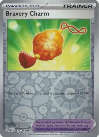 Bravery Charm 173/193 (SV02: Paldea Evolved)  - Reverse Holofoil