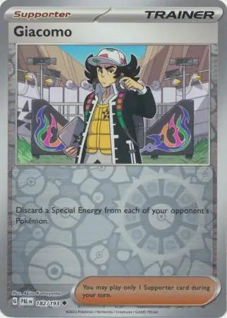 Giacomo 182/193 (SV02: Paldea Evolved)  - Reverse Holofoil