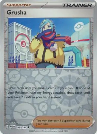 Grusha 184/193 (SV02: Paldea Evolved)  - Reverse Holofoil